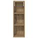 Dulap de perete pentru baie Stejar artizanal 20 x 16 x 62,5 cm - WALTI WALTI