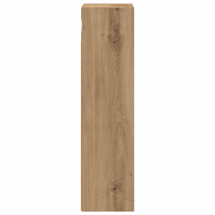 Dulap de perete pentru baie Stejar artizanal 20 x 16 x 62,5 cm - WALTI WALTI