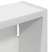 Dulap de perete pentru baie Alb 30 x 10 x 50 cm Lemn prelucrat - WALTI WALTI