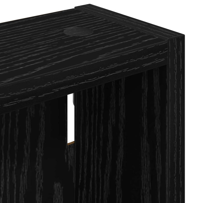 Dulap de perete pentru baie Stejar Negru 30 x 10 x 50 cm - WALTI WALTI