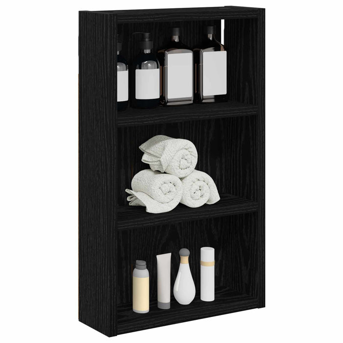 Dulap de perete pentru baie Stejar Negru 30 x 10 x 50 cm - WALTI WALTI