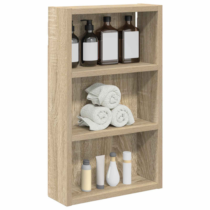 Dulap de perete pentru baie Stejar Sonoma 30 x 10 x 50 cm - WALTI WALTI