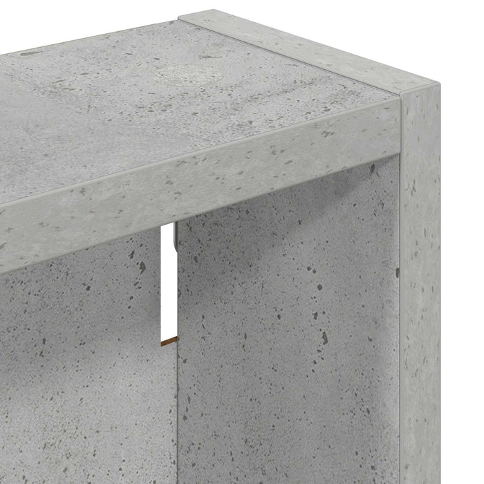 Dulap de perete pentru baie cu raft Gri Beton 30 x 10 x 50 cm - WALTI WALTI