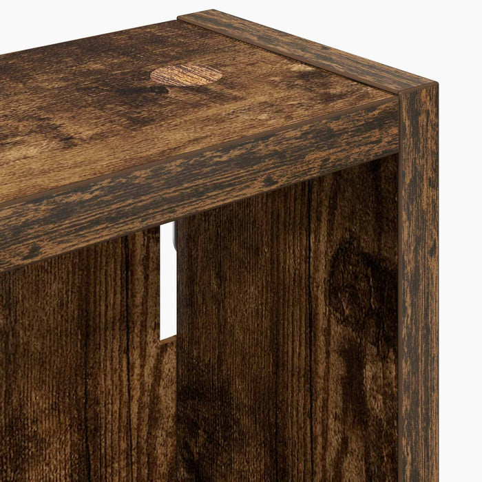 Dulap de perete pentru baie Stejar Afumat 30 x 10 x 50 cm - WALTI WALTI