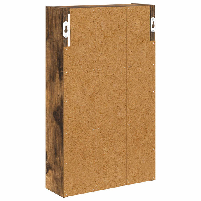 Dulap de perete pentru baie Stejar Afumat 30 x 10 x 50 cm - WALTI WALTI