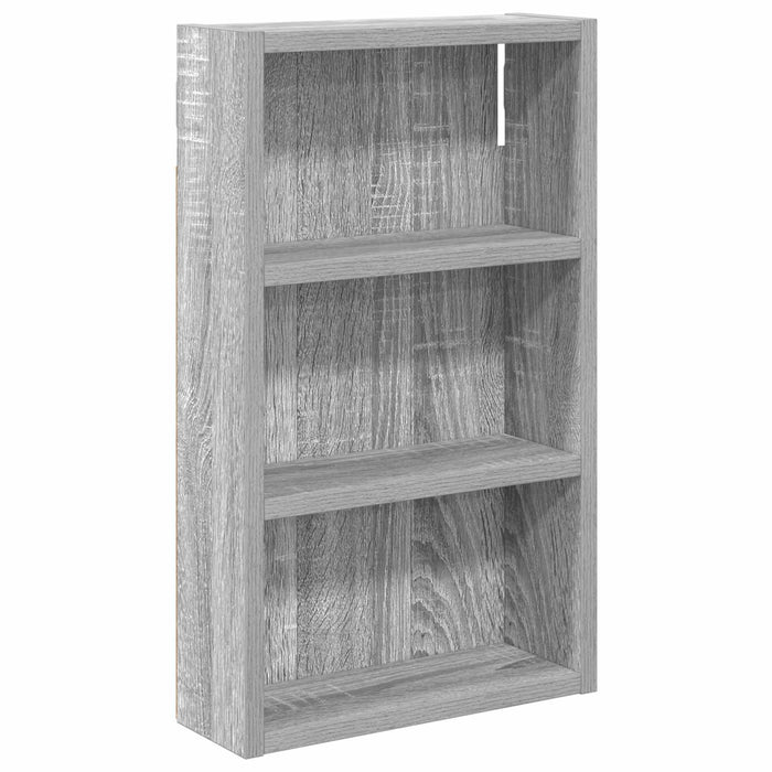 Dulap de perete pentru baie cu raft Sonoma gri 30 x 10 x 50 cm - WALTI WALTI
