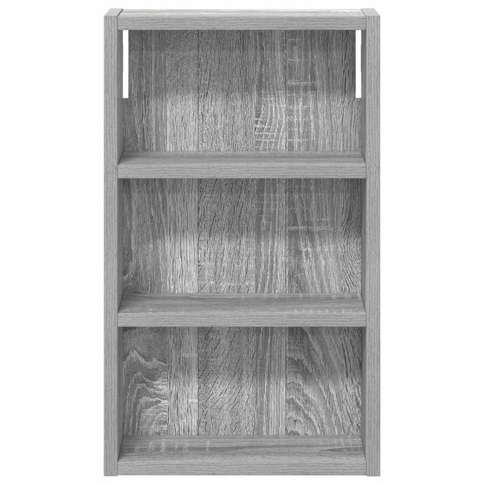 Dulap de perete pentru baie cu raft Sonoma gri 30 x 10 x 50 cm - WALTI WALTI