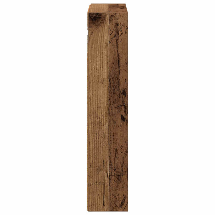 Dulap de perete pentru baie cu raft Lemn vechi 30 x 10 x 50 cm - WALTI WALTI