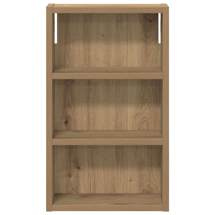 Dulap de perete pentru baie Stejar artizanal 30 x 10 x 50 cm - WALTI WALTI