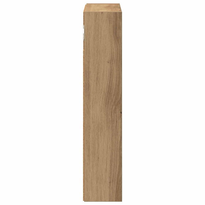 Dulap de perete pentru baie Stejar artizanal 30 x 10 x 50 cm - WALTI WALTI