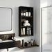 Dulap de perete pentru baie Stejar Negru 30 x 10 x 60,5 cm - WALTI WALTI