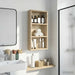 Dulap de perete pentru baie Stejar Sonoma 30 x 10 x 60,5 cm - WALTI WALTI