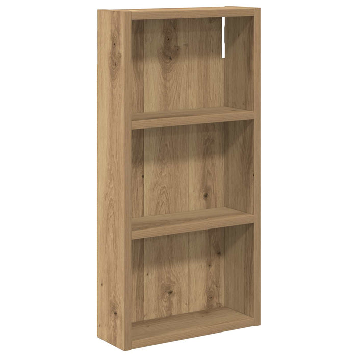 Dulap de perete pentru baie Stejar artizanal 30 x 10 x 60,5 cm - WALTI WALTI