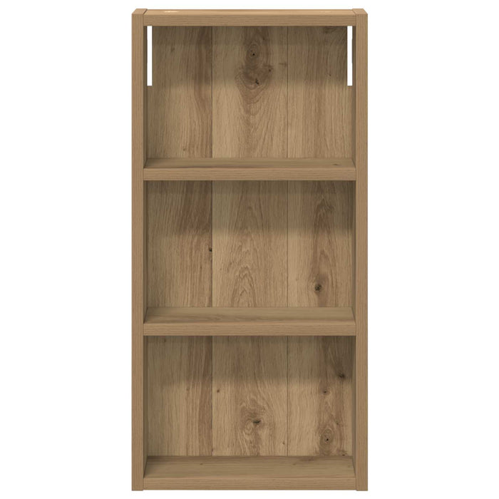 Dulap de perete pentru baie Stejar artizanal 30 x 10 x 60,5 cm - WALTI WALTI