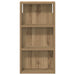 Dulap de perete pentru baie Stejar artizanal 30 x 10 x 60,5 cm - WALTI WALTI