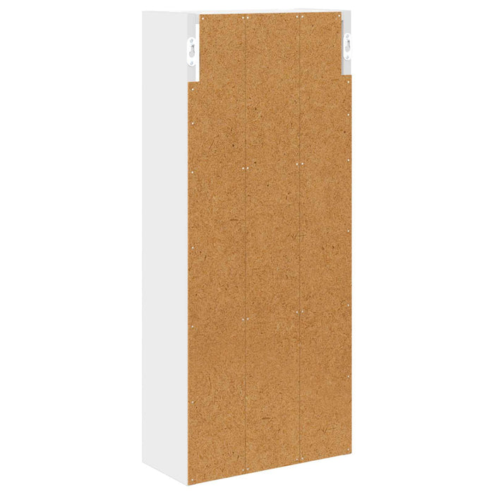 Dulap de perete pentru baie Alb 30 x 14 x 70 cm Lemn prelucrat - WALTI WALTI