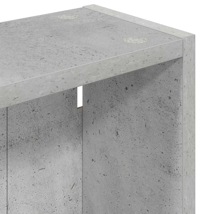 Dulap de perete pentru baie cu raft Gri Beton 30 x 14 x 70 cm - WALTI WALTI