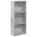 Dulap de perete pentru baie cu raft Gri Beton 30 x 14 x 70 cm - WALTI WALTI