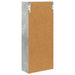 Dulap de perete pentru baie cu raft Gri Beton 30 x 14 x 70 cm - WALTI WALTI