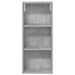 Dulap de perete pentru baie cu raft Gri Beton 30 x 14 x 70 cm - WALTI WALTI