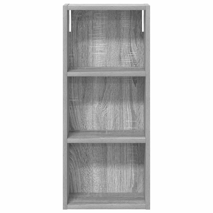 Dulap de perete pentru baie cu raft Sonoma gri 30 x 14 x 70 cm - WALTI WALTI