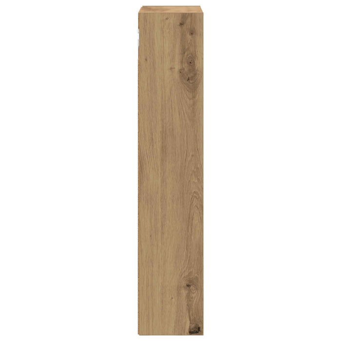 Dulap de perete pentru baie Stejar artizanal 30 x 14 x 70 cm - WALTI WALTI