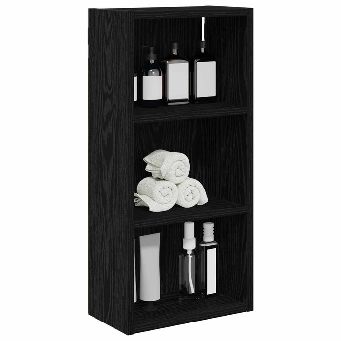 Dulap de perete pentru baie Stejar Negru 30 x 16 x 62,5 cm - WALTI WALTI