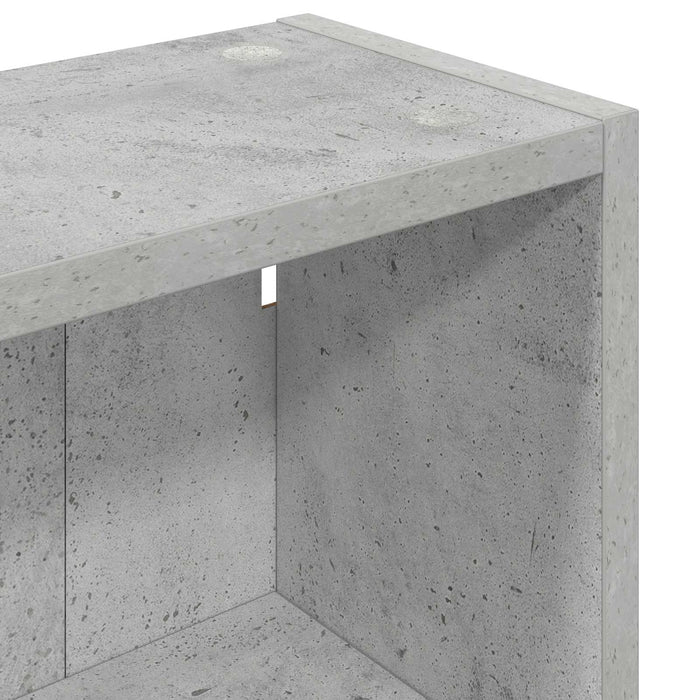 Dulap de perete pentru baie cu raft Gri Beton 30 x 16 x 62,5 cm - WALTI WALTI