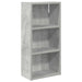 Dulap de perete pentru baie cu raft Gri Beton 30 x 16 x 62,5 cm - WALTI WALTI