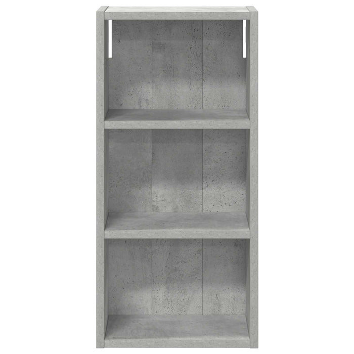 Dulap de perete pentru baie cu raft Gri Beton 30 x 16 x 62,5 cm - WALTI WALTI