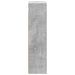 Dulap de perete pentru baie cu raft Gri Beton 30 x 16 x 62,5 cm - WALTI WALTI