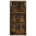 Dulap de perete pentru baie Stejar Afumat 30 x 16 x 62,5 cm - WALTI WALTI