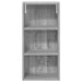 Dulap de perete pentru baie Sonoma gri 30 x 16 x 62,5 cm - WALTI WALTI