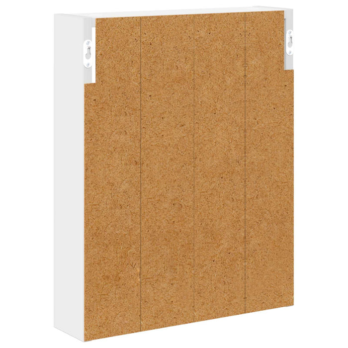 Dulap de perete pentru baie Alb 40 x 10 x 50 cm Lemn prelucrat - WALTI WALTI