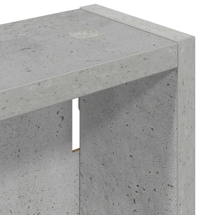 Dulap de perete pentru baie cu raft Gri Beton 40 x 10 x 50 cm - WALTI WALTI