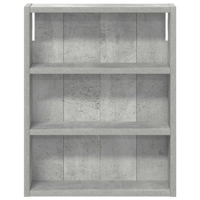 Dulap de perete pentru baie cu raft Gri Beton 40 x 10 x 50 cm - WALTI WALTI