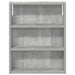 Dulap de perete pentru baie cu raft Gri Beton 40 x 10 x 50 cm - WALTI WALTI