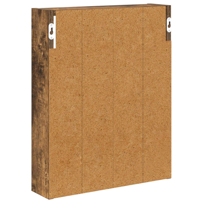 Dulap de perete pentru baie Stejar Afumat 40 x 10 x 50 cm - WALTI WALTI