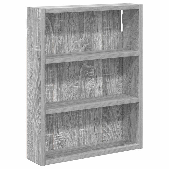 Dulap de perete pentru baie cu raft Sonoma gri 40 x 10 x 50 cm - WALTI WALTI