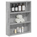 Dulap de perete pentru baie cu raft Sonoma gri 40 x 10 x 50 cm - WALTI WALTI