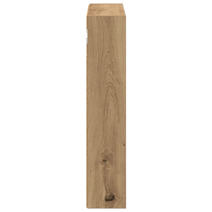 Dulap de perete pentru baie Stejar artizanal 40 x 10 x 50 cm - WALTI WALTI