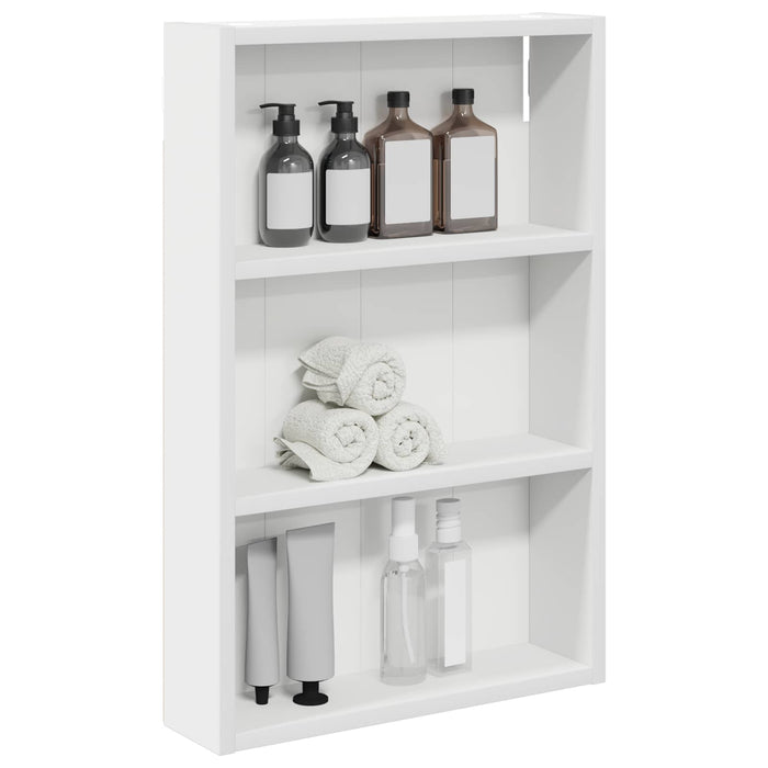 Dulap de perete pentru baie cu raft Alb 40 x 10 x 60,5 cm - WALTI WALTI