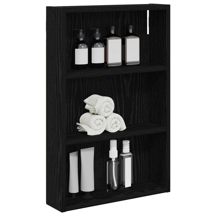 Dulap de perete pentru baie Stejar Negru 40 x 10 x 60,5 cm - WALTI WALTI