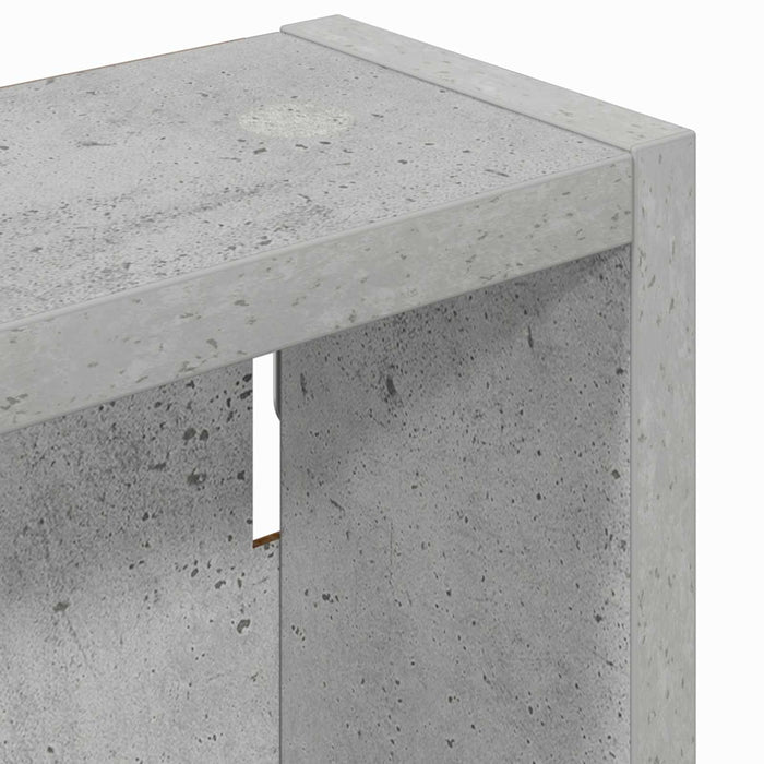Dulap de perete pentru baie cu raft Gri Beton 40 x 10 x 60,5 cm - WALTI WALTI