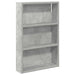 Dulap de perete pentru baie cu raft Gri Beton 40 x 10 x 60,5 cm - WALTI WALTI