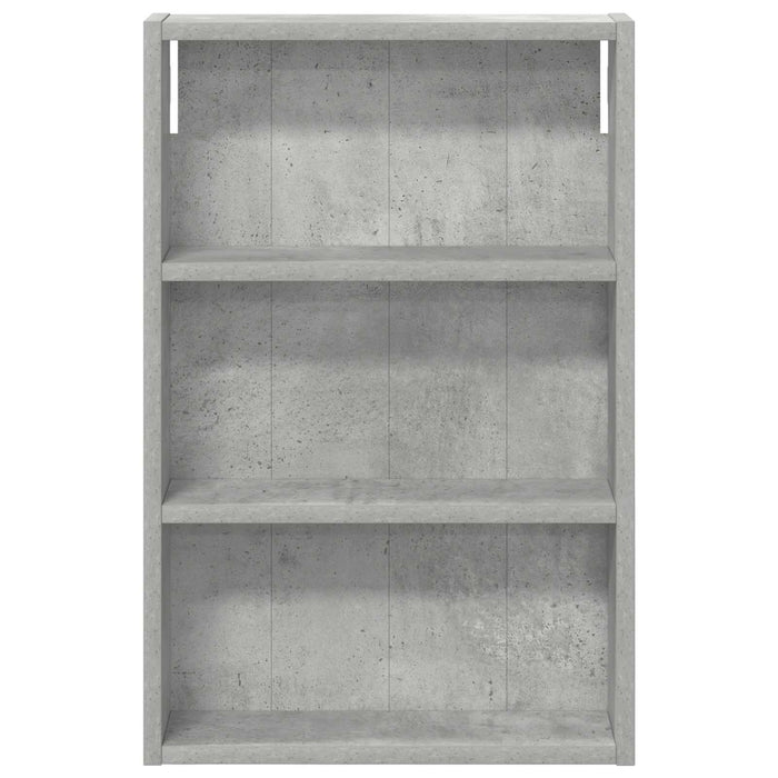 Dulap de perete pentru baie cu raft Gri Beton 40 x 10 x 60,5 cm - WALTI WALTI