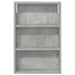 Dulap de perete pentru baie cu raft Gri Beton 40 x 10 x 60,5 cm - WALTI WALTI