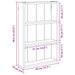 Dulap de perete pentru baie Sonoma gri 40 x 10 x 60,5 cm - WALTI WALTI