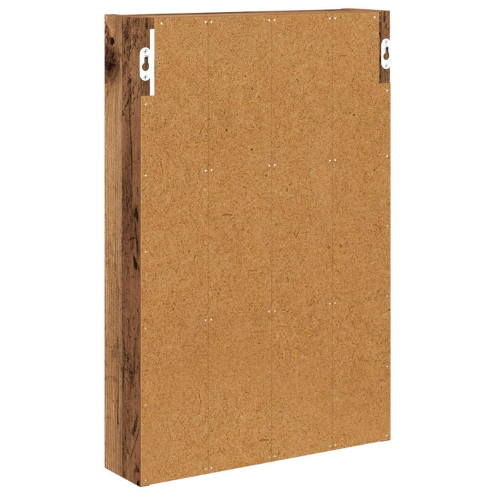 Dulap de perete pentru baie Lemn vechi 40 x 10 x 60,5 cm - WALTI WALTI