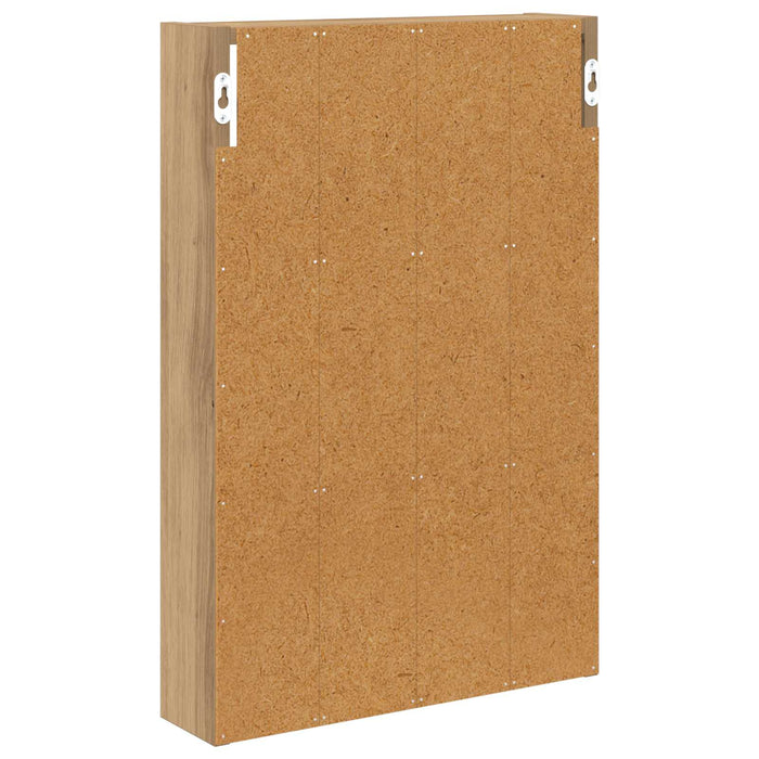 Dulap de perete pentru baie Stejar artizanal 40 x 10 x 60,5 cm - WALTI WALTI